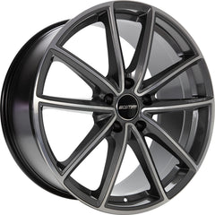 GMP Titan anthracite diamond Alufelge 9.5x21 Zoll ET60 LK 5x130 ML71.6