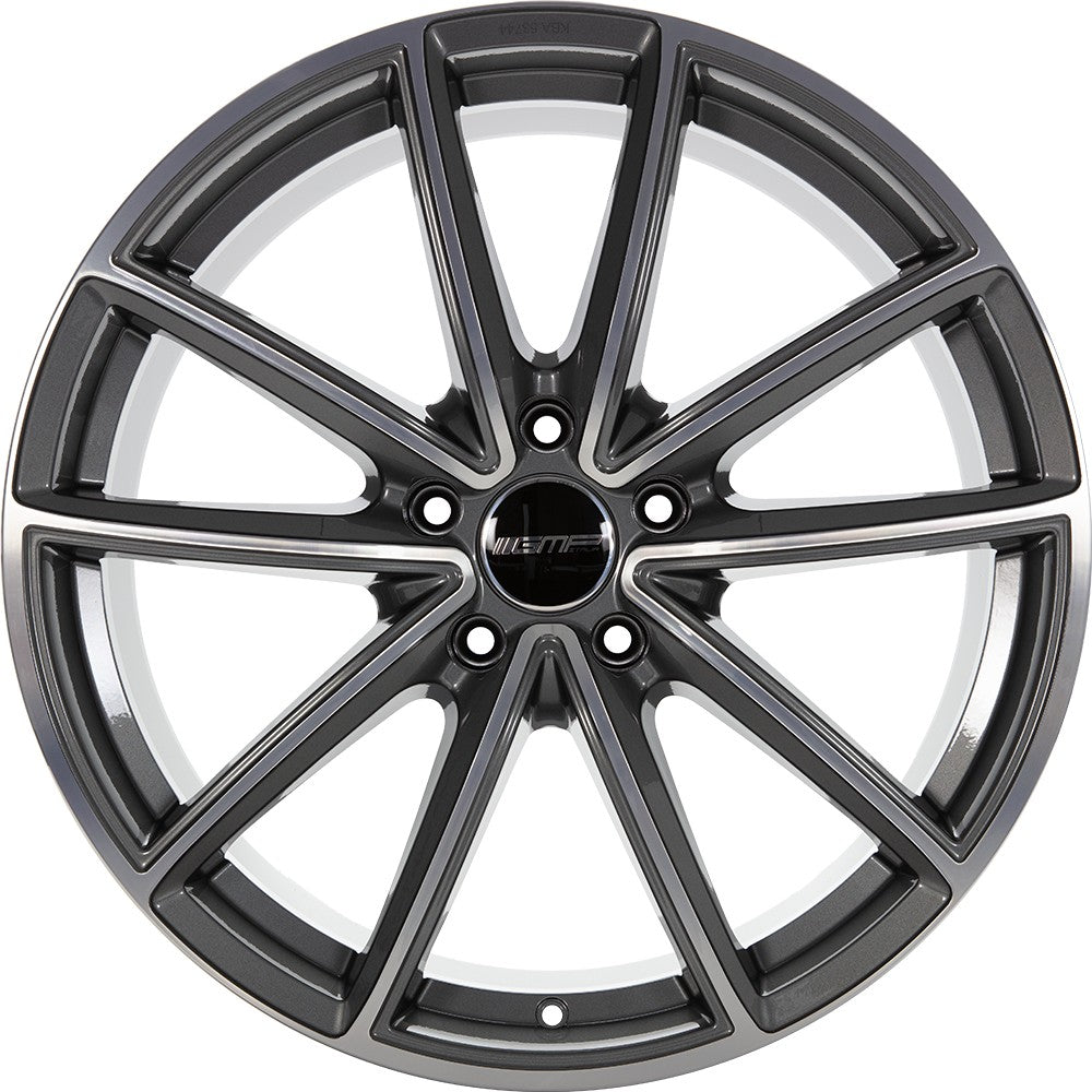 GMP Titan anthracite diamond 10.5x21 ET58 - LK5/130 ML71.6