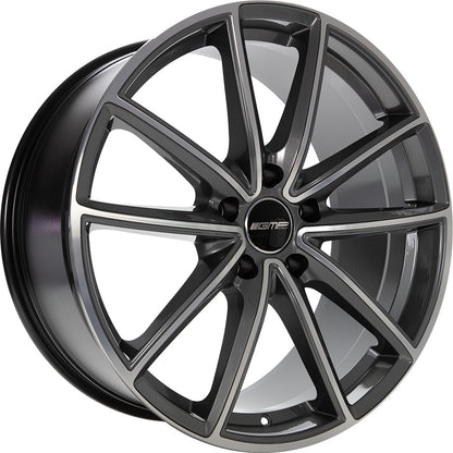 GMP Titan anthracite diamond 10x22 ET48 - LK5/130 ML71.6