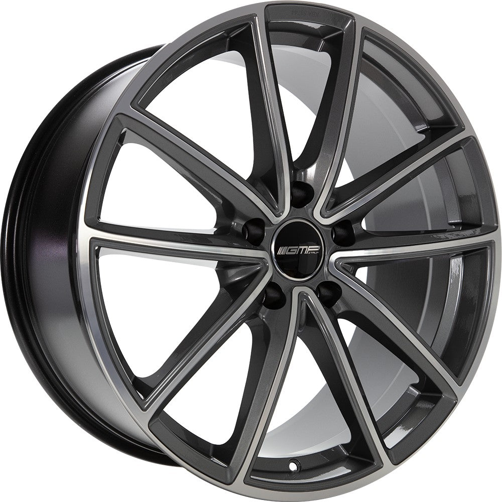 GMP Titan anthracite diamond 11.5x22 ET52 - LK5/130 ML71.6