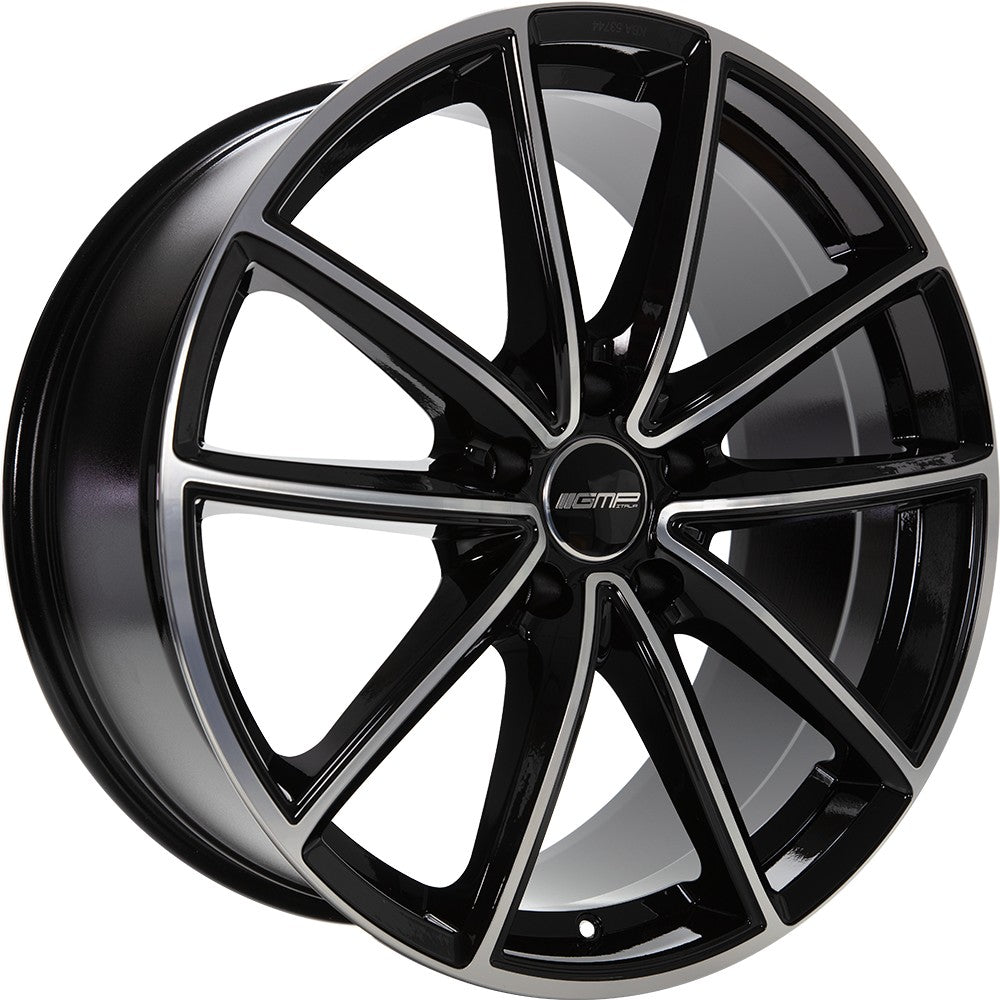 GMP Titan black diamond 9.5x20 ET65 - LK5/130 ML71.6
