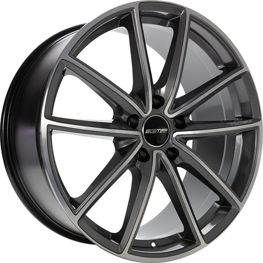 GMP Titan anthracite diamond 10.5x20 ET19 - LK5/112 ML66.5