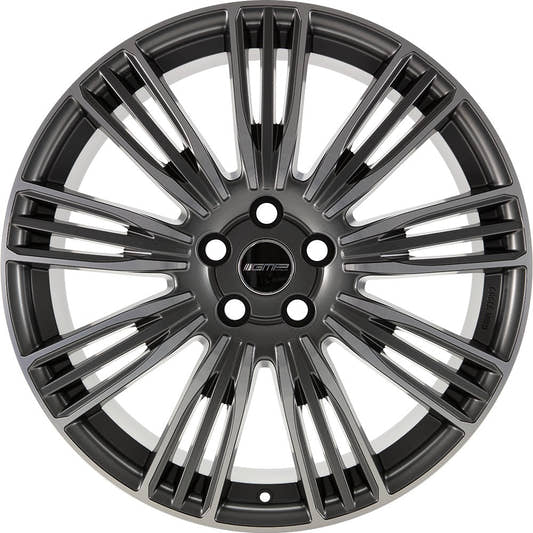 GMP Coventry anthracite matt diamond Alufelge 9.5x22 Zoll ET43 LK 5x120 ML72.6