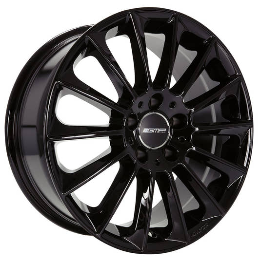 GMP Stellar glossy black 8.5x21 ET32 - LK5/112 ML66.6