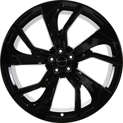 GMP Rebel black glossy 8.5x21 ET19 - LK5/112 ML66.5