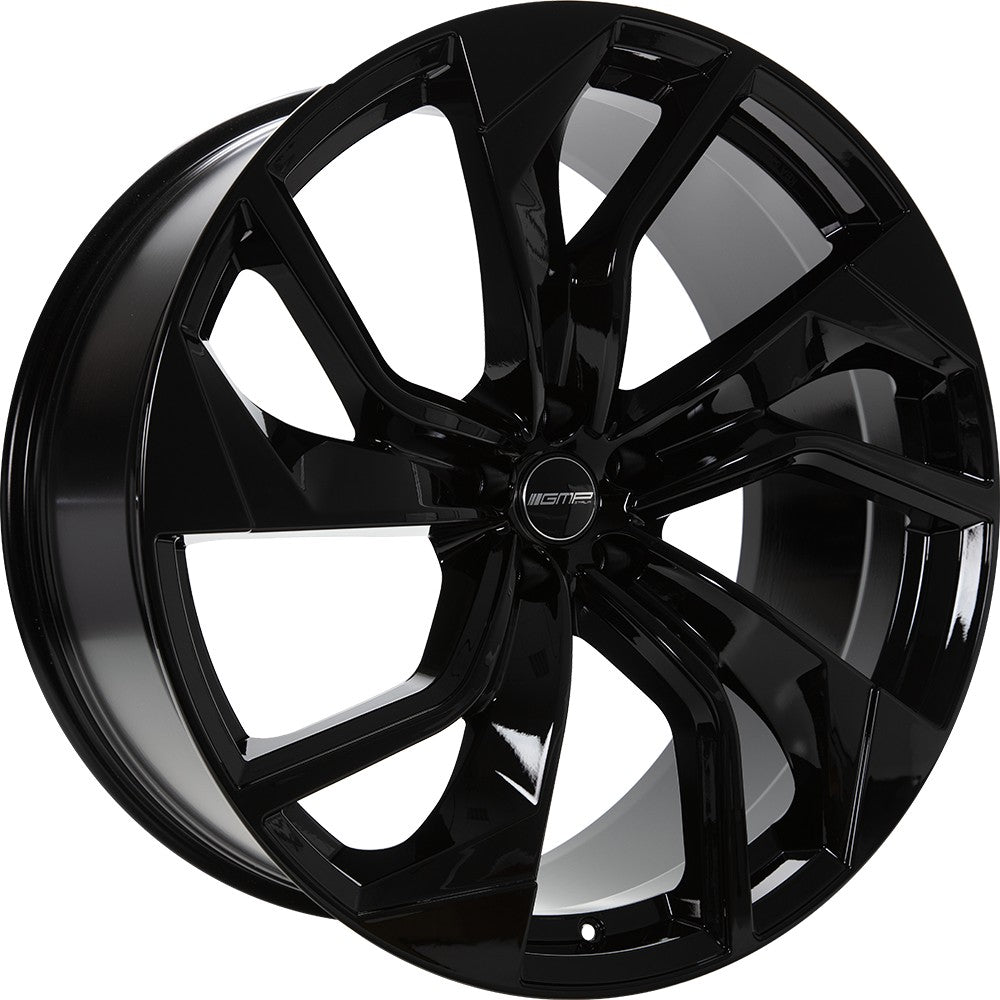 GMP Rebel black glossy 8.5x21 ET30 - LK5/112 ML66.5