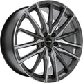GMP Sparta anthracite matt diamond 9x20 ET40 - LK5/120 ML65.1
