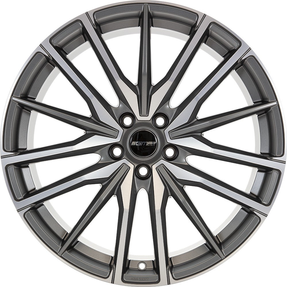 GMP Sparta anthracite matt diamond 9x20 ET40 - LK5/120 ML65.1