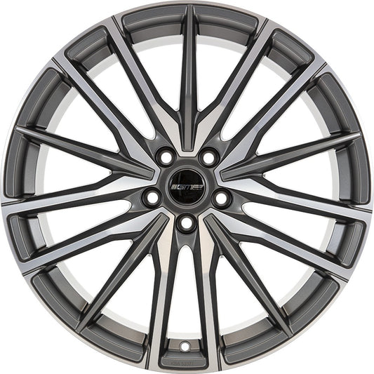 GMP Sparta anthracite matt diamond 9x20 ET40 - LK5/120 ML65.1
