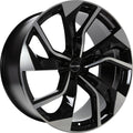 GMP Rebel black diamond Alufelge 9.5x21 Zoll ET60 LK 5x130 ML71.6