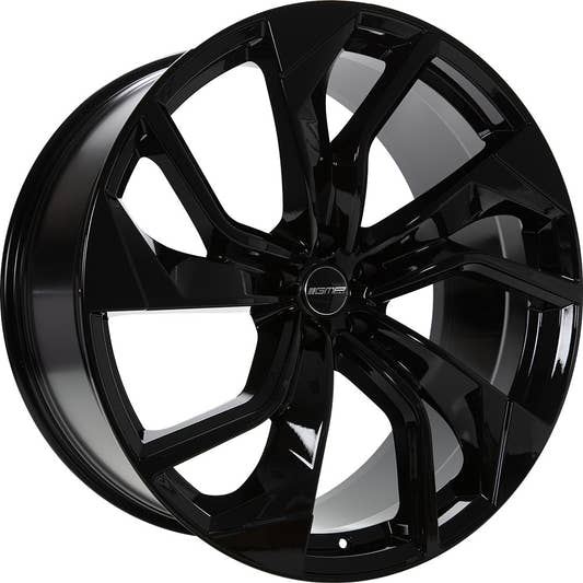 GMP Rebel black glossy 10x22 ET19 - LK5/112 ML66.5