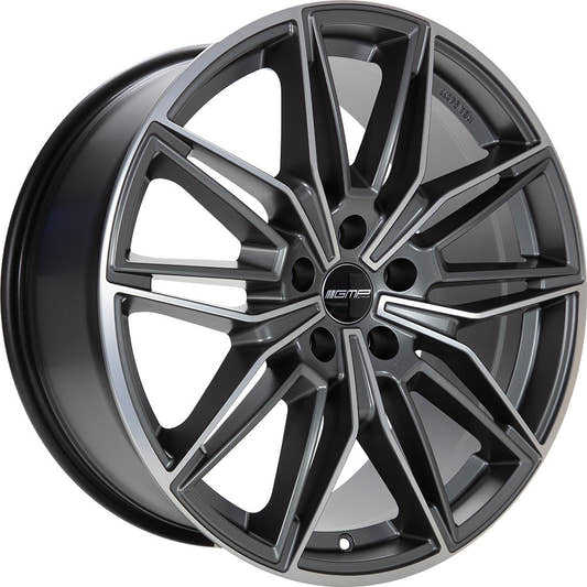GMP Specter anthracite matt diamond 8x19 ET43 - LK5/120 ML72.6