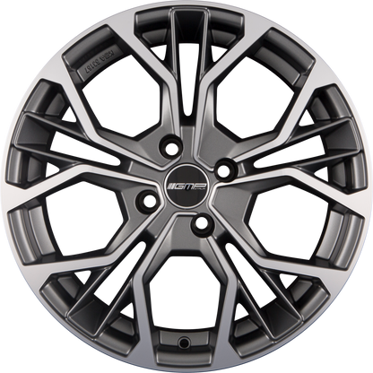 GMP Matisse anthracite matt diamond Alufelge 8x20 Zoll ET45 LK 5x112 ML57.1 – Bild 4