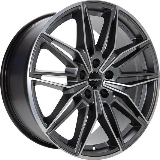 GMP Specter anthracite matt diamond 9.5x20 ET45 - LK5/114.3 ML64.1