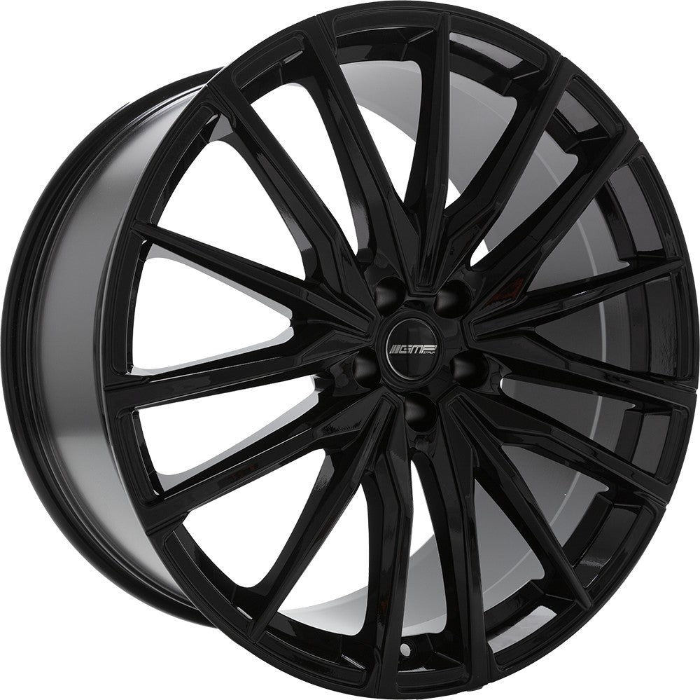 GMP Sparta black glossy 10.5x21 ET43 - LK5/114.3 ML67.1