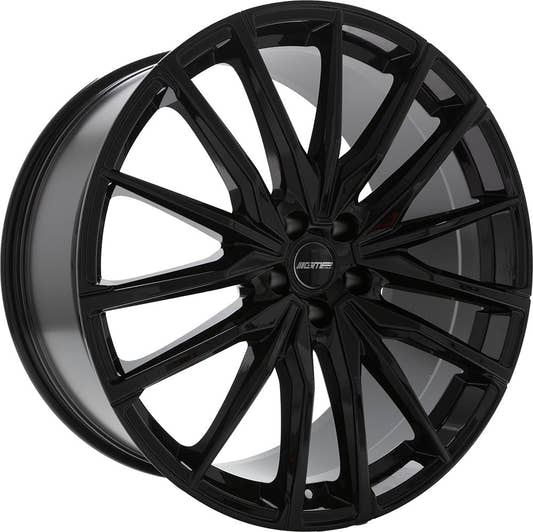 GMP Sparta black glossy 10.5x22 ET43 - LK5/114.3 ML67.1