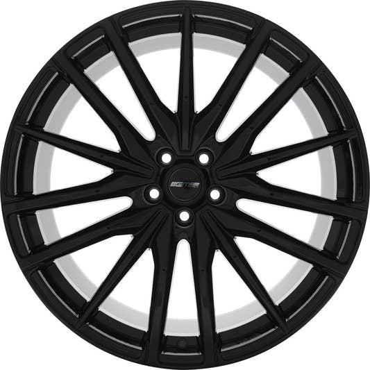 GMP Sparta black glossy 10.5x22 ET43 - LK5/114.3 ML67.1