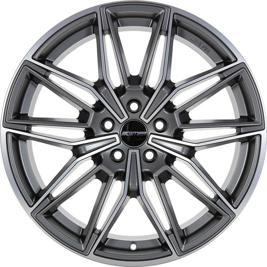 GMP Specter anthracite matt diamond 8x19 ET43 - LK5/120 ML67.1