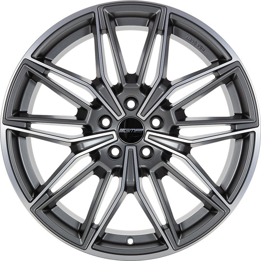 GMP Specter anthracite matt diamond 8x19 ET43 - LK5/120 ML67.1