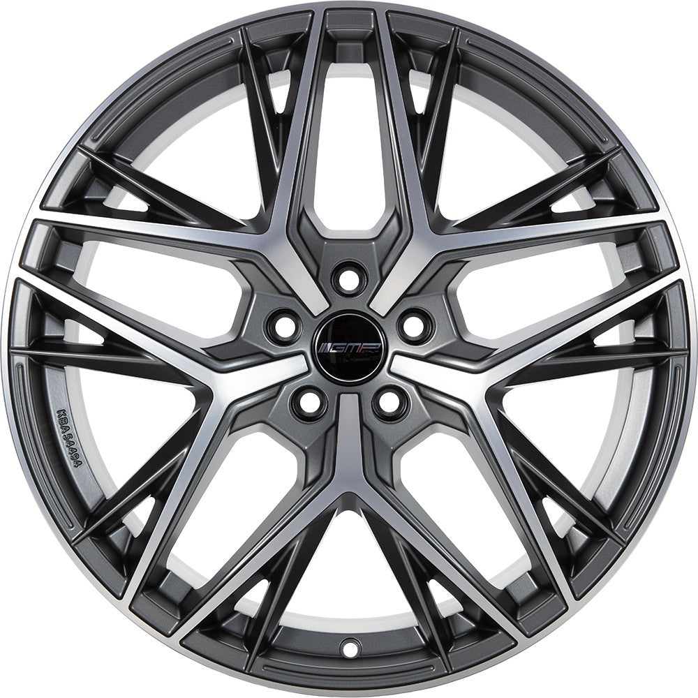 GMP Lunica anthracite matt diamond 9.5x20 ET40 - LK5/112 ML66.6