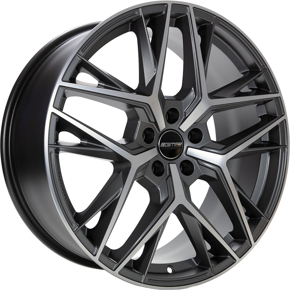 GMP Lunica anthracite matt diamond 8x19 ET32 - LK5/110 ML65.1