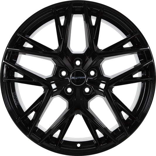 GMP Lunica black glossy 8x19 ET58 - LK5/120 ML65.1