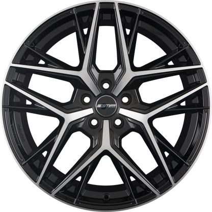 GMP Lunica black diamond Alufelge 8x19 Zoll ET45 LK 5x112 ML66.6 – Bild 3