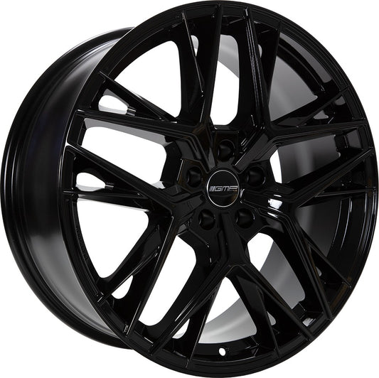GMP Lunica black glossy 9x19 ET35 - LK5/112 ML66.6