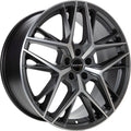 GMP Lunica anthracite matt diamond Alufelge 9x19 Zoll ET48 LK 5x112 ML66.6