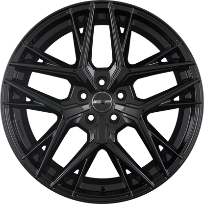 GMP Lunica black glossy Alufelge 8x18 Zoll ET30 LK 5x112 ML66.6 – Bild 3