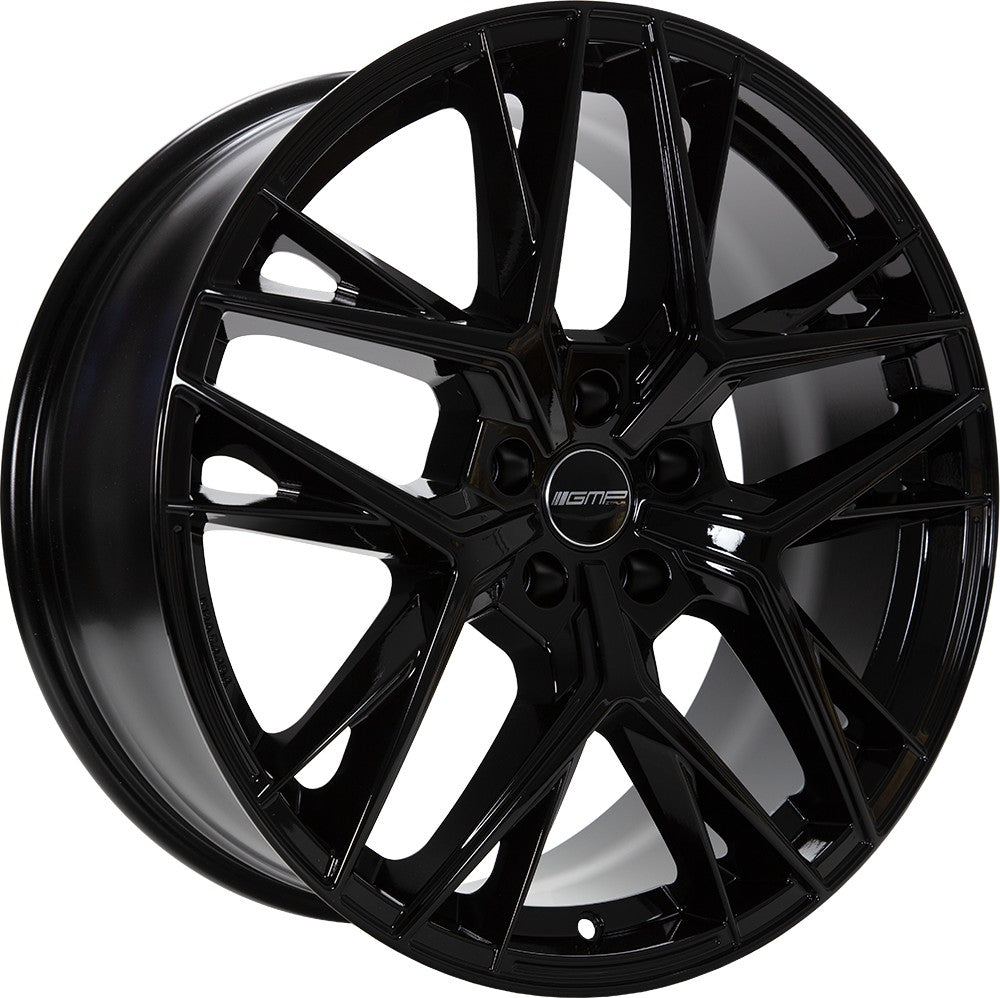 GMP Lunica black glossy Alufelge 8x18 Zoll ET30 LK 5x112 ML66.6