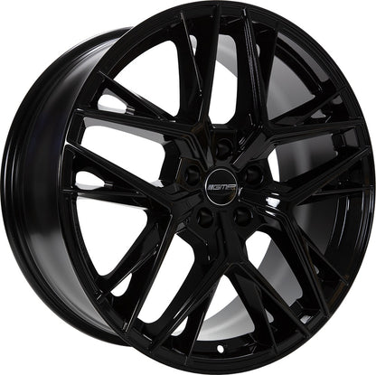 GMP Lunica black glossy Alufelge 8x18 Zoll ET30 LK 5x112 ML66.6