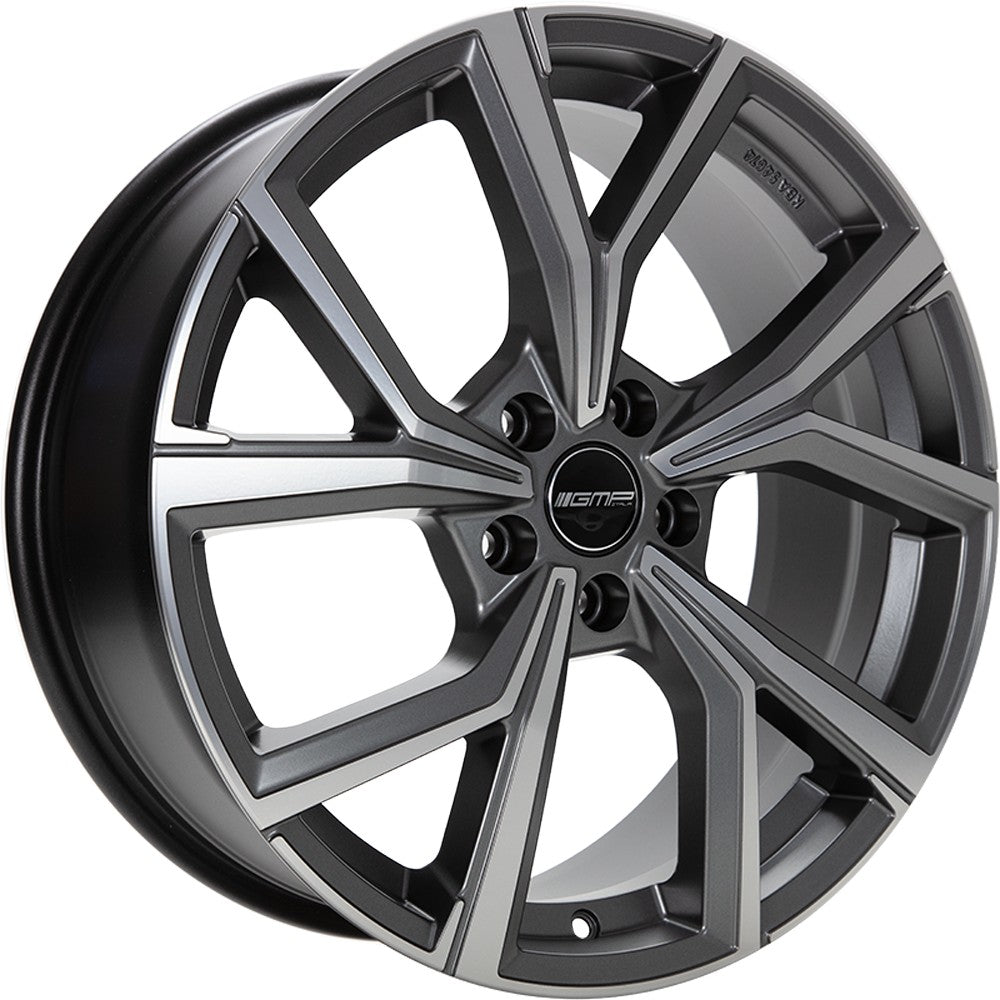 GMP Mentor anthracite matt diamond 7.5x19 ET45 - LK5/112 ML66.5