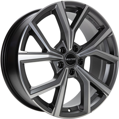 GMP Mentor anthracite matt diamond 7.5x19 ET45 - LK5/112 ML66.5