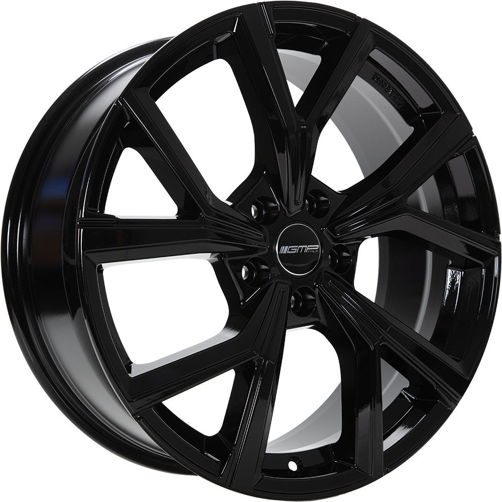 GMP Mentor black glossy 7x17 ET45 - LK5/100 ML73.1