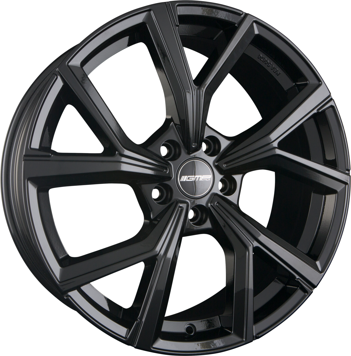 GMP Mentor black glossy Alufelge 7x17 Zoll ET35 LK 5x114.3 ML73.1 – Bild 4
