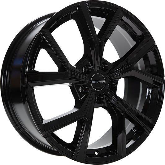 GMP Mentor black glossy 9x20 ET37 - LK5/108 ML63.4