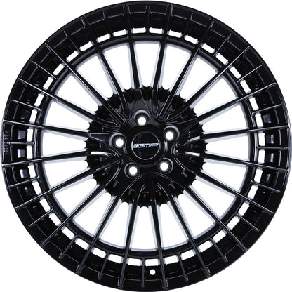 GMP Qstar glossy black 10x21 ET42 - LK5/112 ML66.6