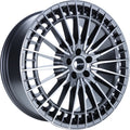 GMP Qstar anthracite diamond Alufelge 8x20 Zoll ET43 LK 5x112 ML66.6