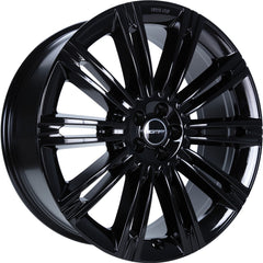 GMP Experience glossy black Alufelge 9.5x23 Zoll ET40 LK 5x120 ML72.6