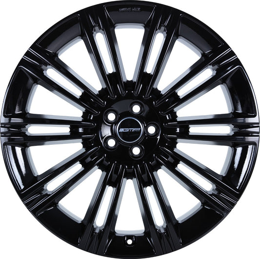 GMP Experience glossy black 9.5x23 ET40 - LK5/120 ML72.6