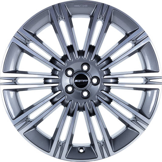GMP Experience anthracite diamond 9.5x23 ET43 - LK5/120 ML72.6