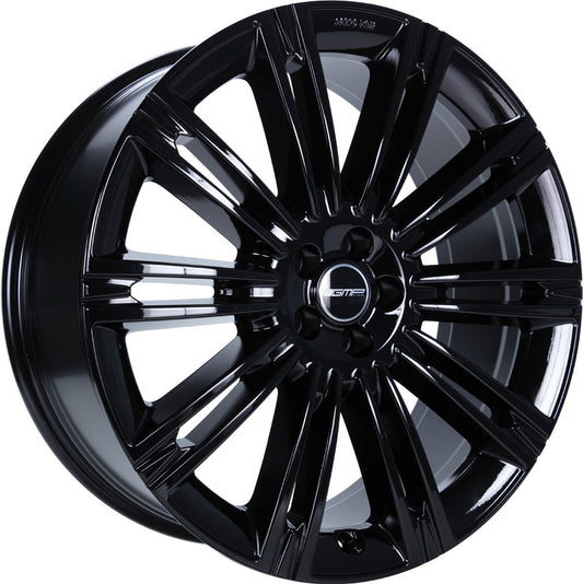 GMP Experience glossy black 9.5x23 ET43 - LK5/120 ML72.6