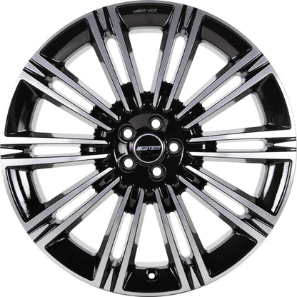 GMP Experience black diamond 9.5x22 ET40 - LK5/120 ML72.6