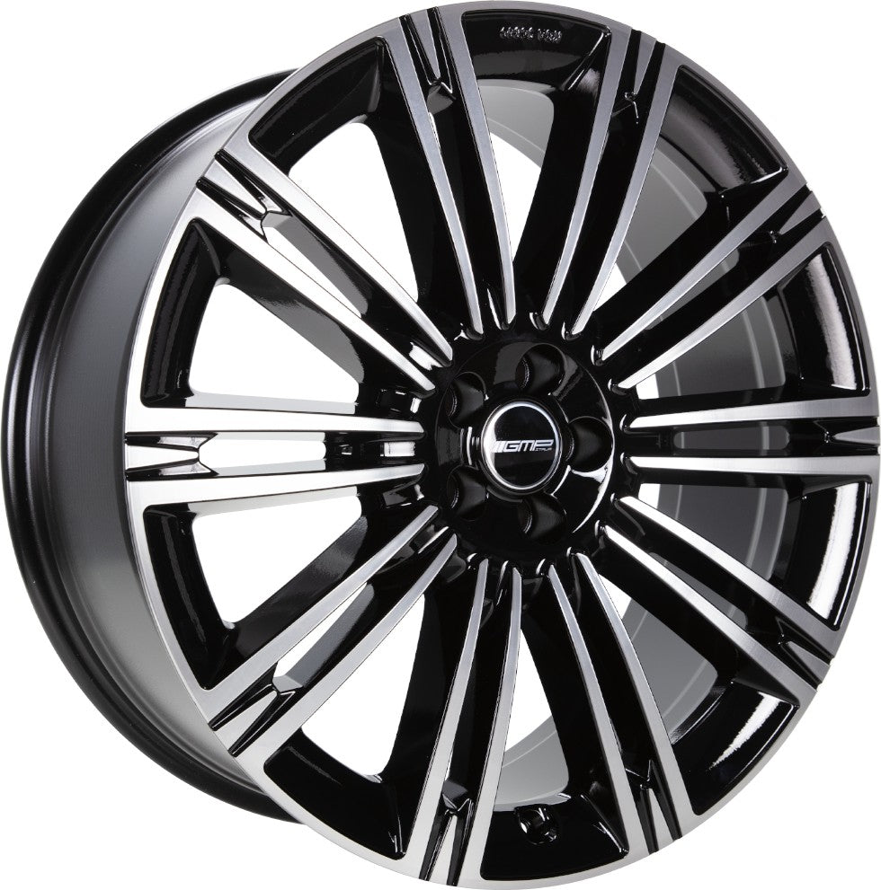 GMP Experience black diamond 9.5x22 ET43 - LK5/120 ML72.6