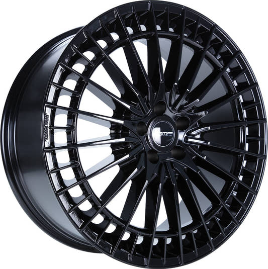 GMP Qstar glossy black 8x20 ET25 - LK5/112 ML66.6