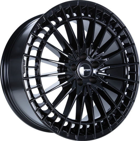 GMP Qstar glossy black 9x20 ET38 - LK5/112 ML66.6