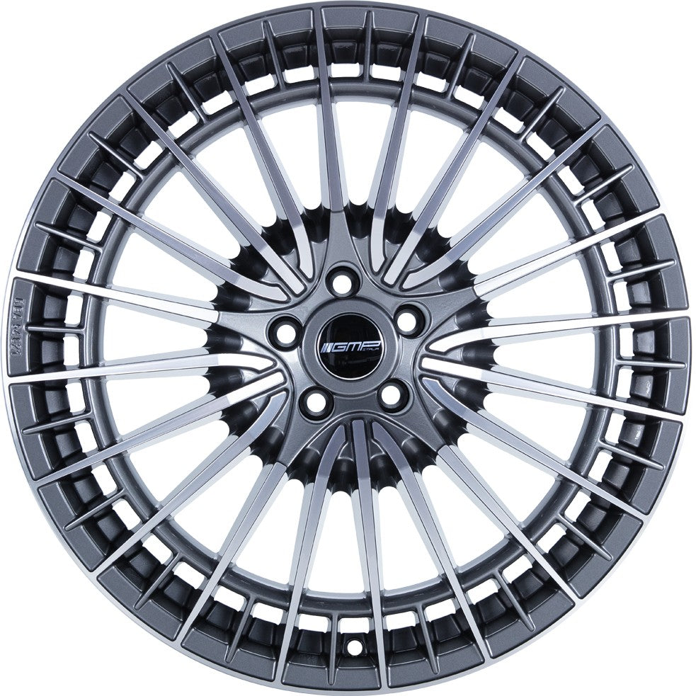 GMP Qstar anthracite diamond 10x21 ET38 - LK5/112 ML66.6
