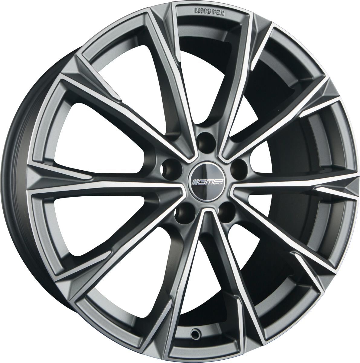 GMP Totale matt anthracite diamond Alufelge 8.5x20 Zoll ET43 LK 5x112 ML66.6 – Bild 4