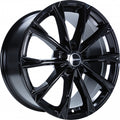 GMP Totale glossy black 9.5x20 ET45 - LK5/114.3 ML64.1